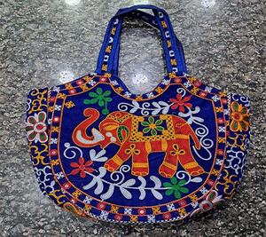 กระเป๋าถือแฟชั่นสำหรับสุภาพสตรีรูปแบบ GC-BG-983งานปักประดับคลัทช์ของผู้หญิงซับในผ้าฝ้ายส่งตรงขายส่ง - Product Image 1