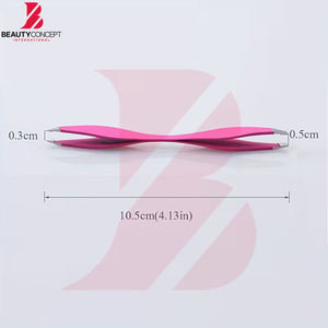 แหนบปลายคู่รูปดอกกุหลาบ ทนทาน ราคาส่ง สำหรับตกแต่งคิ้ว ป้องกันไฟฟ้าสถิต ต่อขนตา และดัดขนตา อุปกรณ์แต่งหน้า - Product Image 2