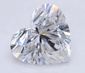Diamant de laboratoire CVD en forme de cœur de 6,06 carats, pureté VS1, certifié IGI, excellente qualité de polissage, symmétrie, incolore, pierre non montée - Product Image 1