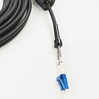 Kabel FIBERVISION PDLC FTTA CPRI, Perakitan Kabel Serat Optik, Kabel Patch Antena Luar Ruangan, Kabel Patch BBU RRU
