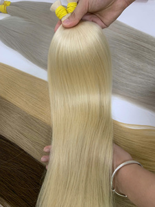 Extensiones de Cabello Virgen Vietnamita 100% de Alta Calidad, Súper Doble Trama, Resistentes a la Caída, Precio de Fábrica, Cabello Liso a Granel - Product Image 2