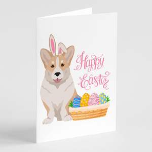 แปลกๆคอร์กี้การ์ดอวยพรอีสเตอร์คาร์ดิแกน A7เปล่า8ใบพร้อมซองจดหมายขนาด5x7 - Product Image 1