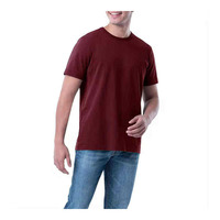 Camiseta de Algodón 100% de Color Sólido para Hombre, Talla Grande, Diseño Personalizado de Alta Calidad para Adultos