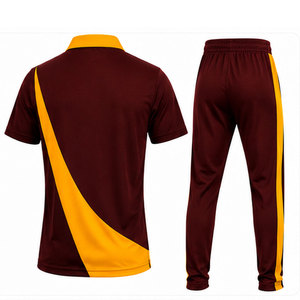 Kit d'équipe de cricket haute performance fabriqué avec un tissu respirant et une coupe athlétique - Product Image 2