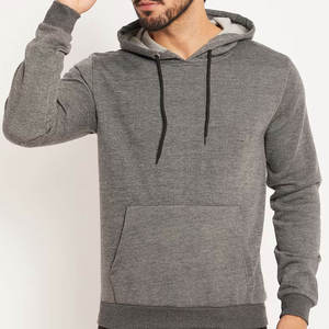 Sudadera con Capucha Casual para Hombre, 100% Algodón, Forro Polar, Color Sólido, Diseño con Bolsillos, Secado Rápido, Transpirable, Ecológica, para Invierno - Product Image 6