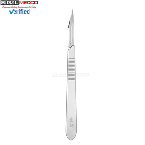 Ensemble de 21 lames de scalpel, 20 stériles # 11 lames chirurgicales, 1 manche, couteaux de découpe multi-usages pour laboratoire, art, artisanat et pratique - Product Image 6