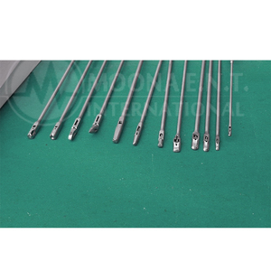 Ensemble de 12 pinces arthroscopiques en acier inoxydable, instruments chirurgicaux réutilisables avec embouts variés - Product Image 3