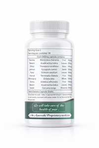 DETOX-M5 Herbal Plant Extract Capsules with Carefully Selected Botanical <b>Blend</b> in Durable <b>Bottle</b> Packaging for Everyday - Product Image 2