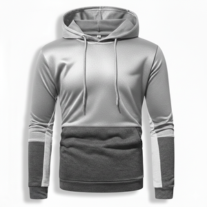 Sudaderas con capucha de forro polar cálidas de invierno al por mayor, sudaderas gruesas lisas con logotipo personalizado, sudaderas con capucha para hombre, conjunto de ropa deportiva al por mayor - Product Image 6