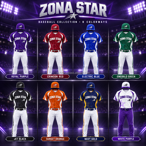 Ensemble de maillot et pantalon de baseball personnalisé pour jeunes et hommes, sublimé, en polyester à séchage rapide, pour équipes scolaires, vente en gros, OEM - Product Image 6
