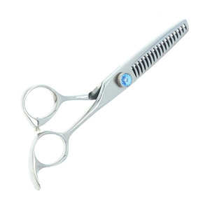 Ciseaux de dégradé professionnels avec manche en acier inoxydable, lame droite pour salon de coiffure, outil de beauté à prix avantageux - Product Image 1