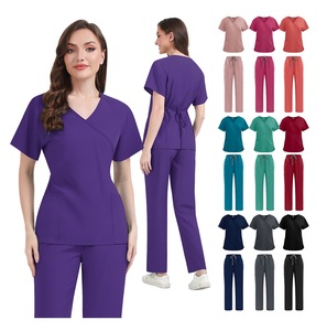 <b>Top</b> Selling Original Luxury Custom Logo Nursing Uniform Dress Hospital Medical Scrubs - Product Image 6