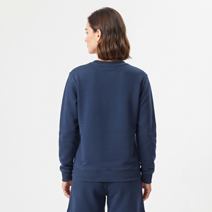 Sweat-shirt en molleton de coton pour femme, col rond, personnalisable, vêtement uni, mode décontractée, vêtements d'hiver, tissu doux - Product Image 6