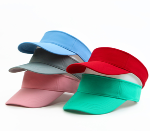 Sombrero de Estilo Moderno con Parte Superior Abierta para Viajes - Sombrero para el Sol con Logotipo Bordado Sombrero de tela para escaleras con protección solar para venta al por mayor - Product Image 1