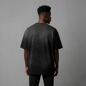 T-shirt homme 2026 tendance, style hip-hop, grammage lourd, écologique, 100% coton, anti-plis, respirant, délavé, personnalisable avec logo, vierge - Product Image 6