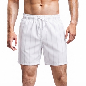 Solid Mid Waist Breathable Quick Dry Eco-Friendly Waterproof Workout Gym <b>Shorts</b> Athletic Pockets <b>Zipper</b> Fly Closure - Product Image 1