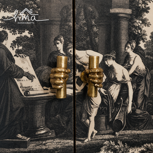 Vintage Brass <b>Knob</b> Fan Shell Design Gold <b>Silver</b> Finish Cabinet <b>Drawer</b> Door Pull Decorative Furniture Hardware Handle <b>Knob</b> Set - Product Image 4
