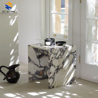 Table en marbre moderne, imperméable, durable, style puzzle, sélection de couleurs au choix, vente directe d'usine, marbre