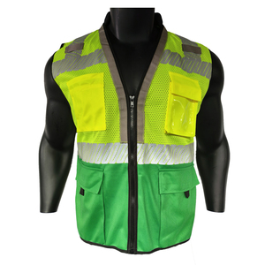 Gilet de sécurité réversible en toile TALLIANS pour hommes, décontracté, pour le travail et la construction, imperméable, respirant, séchage rapide, léger, pour les sports de plein air - Product Image 6
