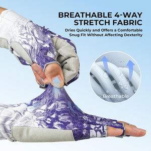 Gants de pêche professionnels unisexes en polyester imperméable à libération rapide pour la pêche au poisson et à la glace, tailles et couleurs personnalisables, modèle 2026, les plus vendus - Product Image 3