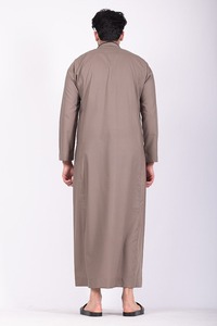 <b>Men</b> Juba Long Traditional Muslim Clothing Comfortable Islamic Robe Modest Loose Fit Breathable Material - Product Image 2