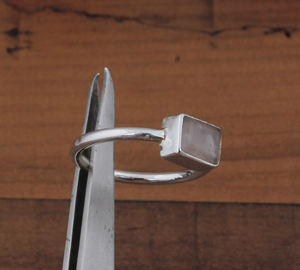 Natural Turquoise <b>Statement</b> <b>Ring</b> Oval Cabochon Bezel Setting Sterling Silver Classic Style Women's Artisan Jewelry Party - Product Image 2