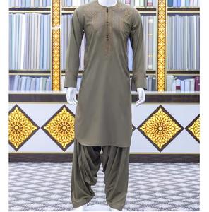 Ropa Étnica de Alta Calidad, Traje Masculino para Festivales Culturales, Vestido Afgano Salwar Kameez, Conjunto de 2 Piezas, Prendas Afganas Transpirables - Product Image 3