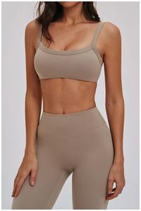 เสื้อชั้นในกีฬาสำหรับผู้หญิงแบบขายส่งสั่งทำได้ รองรับแรงกระแทกสูง ระบายอากาศดี สายไขว้หลัง เหมาะสำหรับออกกำลังกาย วิ่ง โยคะ - Product Image 2