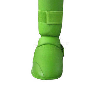 Protector de Espinilla de Karate de Cuero de Alta Calidad, Ligero, para Entrenamiento de Artes Marciales y Ejercicios Físicos - Product Image 2