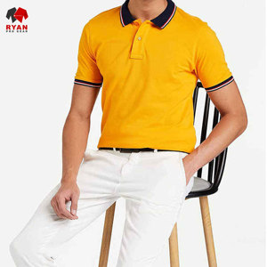 Chemises polo personnalisées anti-rides à impression numérique pour hommes avec logo personnalisé, manches courtes, tissu tricoté, conception ODM OEM - Product Image 3