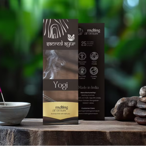 MELTING AROMAS - Varillas de Incienso Indio de Bambú Masala Orgánico - Aromáticas, Ecológicas y 100% Naturales - Product Image 1