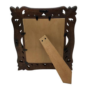 Cadre photo en bois massif fait main de qualité supérieure, élégant pour la table, idéal pour la maison, le bureau, le salon, style décoratif classique, moderne et rustique - Product Image 4