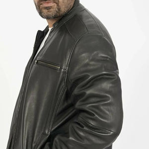 Veste en cuir véritable de haute qualité, nouveau design, pour hommes, fabriquée en usine, nouvelle arrivée, prix raisonnable, veste en cuir d'hiver pour hommes - Product Image 6