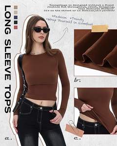 Camisas de pesca de manga larga para mujer UPF 50+ Camisas de algodón con protección solar UV que absorben la humedad - Product Image 4