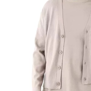 Cardigan léger pour homme de haute qualité à col en V 100% coton respirant anti-boulochage hiver - Product Image 4