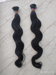 Extensions de cheveux humains vierges indiens Remy avec pointes doublement tirées - Product Image 3