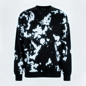 Sweat-shirt unisexe oversize en molleton de coton, style streetwear, chaud et tendance, avec impression en relief, vêtements d'hiver pour fabricants - Product Image 5