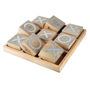 Newest Design Wooden Chess <b>Board</b> for Party <b>Hotel</b> Table Decorate 100% Natural Wood Tic Tac Toe <b>Game</b> for Good Sale - Product Image 1