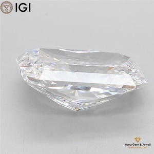 Diamant de laboratoire CVD de 4,01 carats, couleur F, clarté VVS1, taille Radiant, certifié IGI, pour bague solitaire de mariée - Product Image 4