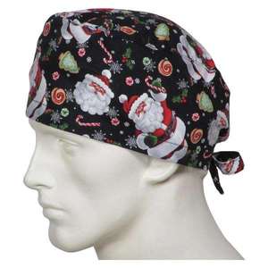 Gorro Quirúrgico Profesional de Algodón Puro con Logotipo Personalizado para Médicos y Enfermeras, con Botones - Product Image 6