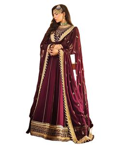 ASIATIQUE PAKISTANI Vente à chaud Chemise traditionnelle shalwar kameez Nouveaux déguisements pour EID et MARIAGE Femmes Nouveau style Prêt à porter - Product Image 1