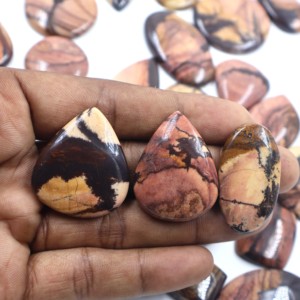 Mars Expo Vente Naturel Australien Image jaspe Cabochon En Gros Gemme DIY ART ARTISANAT Pendentif Collier Fabrication de Bijoux gemme - Product Image 3