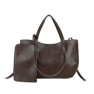 Nuevos Bolsos de Moda para Mujer 2026 al por Mayor, Set de Mini Carteras y Bolsos Casuales Impermeables con Cierre de Broche, de PU Portátil, para Mujer, con Textura Lichee - Product Image 1