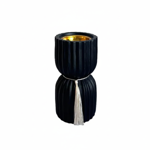 Brûleur d'encens Bakhoor en résine tendance 2026 avec pompon, finition polie, pour la maison, le bureau, cadeau festif Ramadan Aïd, Mubkhar arabe moderne - Product Image 1