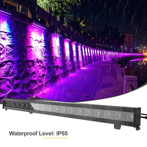 Professional RGBLAC 6in1 LED Wall Washer IP65 Waterproof Silent Heat Dissipation Stage <b>Bar</b> <b>Light</b> for Theater Church - Product Image 3