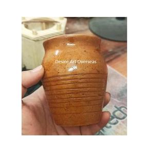 Mug en terre cuite moderne et écologique avec poignées et accessoires pour le thé et les boissons - Cadeau d'affaires - Product Image 1