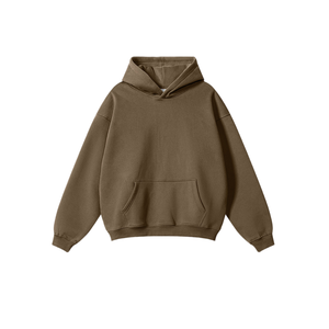 <b>Pink</b> Oversized Hooded Sweatshirt Unisex Casual Fleece Pocket Long Sleeve Regular Fit Autumn Wear <b>Pink</b> oversized hoodie 2027 - Product Image 2
