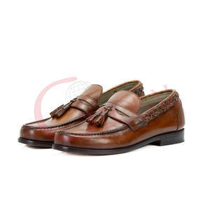 Nouvelles Chaussures Habillées Formelles pour Hommes, Idéales pour le Bureau, les Mariages et la Vente en Gros, et Mocassins Décontractés Faits Main de Marque pour Hommes - Product Image 3