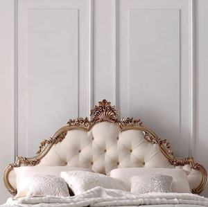 Ensemble de meubles de chambre à coucher design de luxe en bois massif pour meubles d'intérieur - Product Image 3