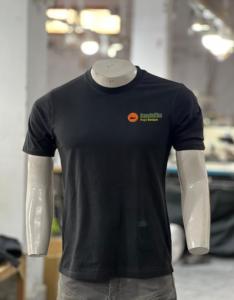 T-shirt Homme Col Rond Coupe Classique 100% Coton Peigné Doux Impression Numérique Personnalisée Haute Qualité Séchage Rapide Grandes Tailles Faible MOQ - Product Image 1